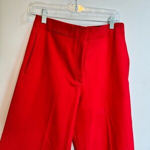 Zara Red Trouser Pants